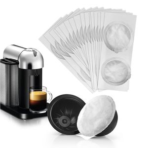 Descartilização Nespresso Vertuo Capsule Capsule Selos Folhas de Creme Espuma Café Filtro de Café Adesivo para Nespresso Vertuo Plus