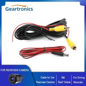 Car Rear View Cameras& Parking Sensors 6M RCA Video Cable Reverse Camera With Detection Wire For All Accessories Only