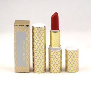 Matte Lipstick Shades Rouge Lip Stick Lätt att bära Långvariga Natural Wholesale Makeup Läppar