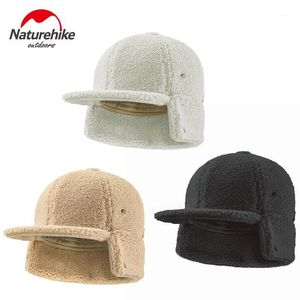 Naturehike Yün Şapka Earflap Beyzbol Şapkası Soğuk Hava Kış Kamp Yürüyüş Kayak Avcılık Için 56-60 cm Bisiklet Kapaklar Maskeleri