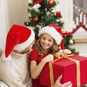 Chapéus de Natal de alta qualidade para adulto pelúcia engrossar chapéu de santa para criança ano novo presente feliz festival fontes decoração