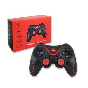 T3 Wireless Game Games Controller Bluetooth Joystick för Android Smart Mobile Telefon GamePad Gaming Console Gratis frakt MQ10