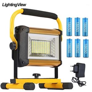 Portable Lanterns LED Workight Rechargeable Spotlight Searchlight Outdoor Emergency Hand Work Lamp Waterproof Light For Camping Garage1