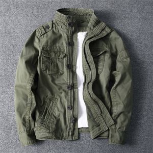 Autumn Winter Mens Camo Jacket Sportswear Thick Khaki Men Military Camouflage Coat Male Outdoor Work Cargo 220301