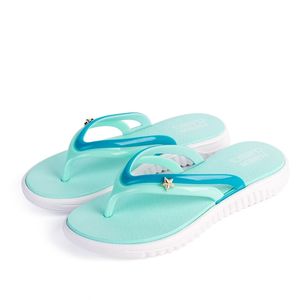 Kadın Yaz Slip-On Ayakkabı Anti-Slip Sert Giyim Moda Boş Zaman Terlik Plaj Yüzme Yürüyüş Kapalı T-bağlı Flip Flops Y200423 GAI GAI GAI