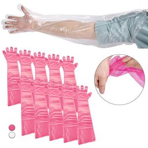 Disposable Gloves Veterinary Insemination Rectal Full Arm Long Pet Grooming Milking For Farm Animal