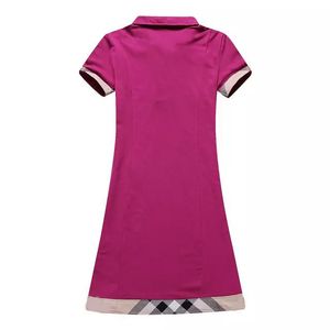 Women Casual Dresses Classic Brand Party Dress Fashion Summer Short Sleeve High Quality clothing
