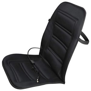 Car Seat Covers Heated Cushion - Auto Cover Warmer Headed With Lumbar Support -Ice Cold Winter Weather Protector Heater Tempe