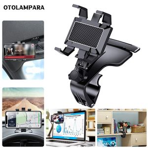 Suporte de telefone para carro Painel Intelligentphone Holders 1200 Graus Mobile Phones Bracket Retroview Mirror GPS Navigation Supports for Cars