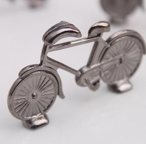 2021 Creative Vintage Cykel Cykel Bord Plats Korthållare Namn Antal Bröllopsfest Memo Clip Restauranger Dekoration