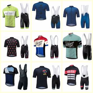 Morvelo Takımı Bisiklet Kısa Kollu Jersey Önlüğü Şort Setleri Yaz Erkek Giyim Hızlı Kuru Bisiklet Sportwear Ropa Ciclismo U80514