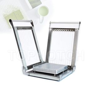 Kök Hand Rå Choklad Tryffel Soft Candy Cutting Chopping Machine Mousse Cake Cutter Maker