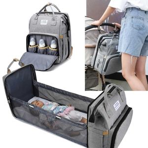 Wholesale Diaper Bags Waterproof Baby Bag Bed Backpack For Moms Maternity Stroller Nappy Large Capacity Wet Organizer