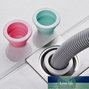 Drain Pipe Seal Hose Silicone Plug Washer Drain Tube Seal Plug Ring For Bathroom Kitchen Cleaning Tools