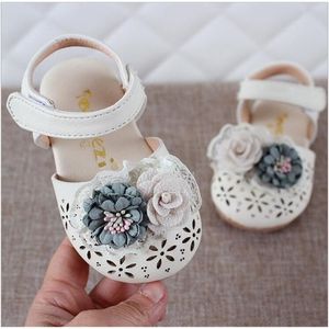 Летние детские сандалии для девочек Вишня закрытый носок малыша младенческие дети принцесса Уокера детские маленькие девочки обуви сандалии размер 15-25 x0703