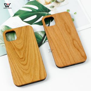 Custodie vuote in legno di alta qualità per iPhone 7 8 11 12 X Pro Max Custodia per cellulare a sublimazione mobile Cover impermeabile antiurto durevole di lusso