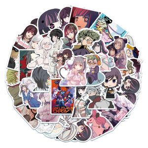 50 PCS Mixed Graffiti skateboard Stickers All the Akudama Anime Cartoon For Car Laptop Fridge Helmet Pad Bicycle Bike Motorcycle PS4 book Guitar Pvc Decal