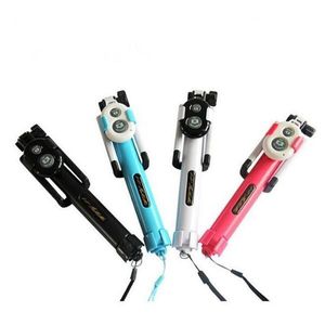 Bluetooth Selfie Stick Tripods Timer Bluetooth Monopods Extensível auto-retrato Sticks Remoto para Android iPhone Smartphone