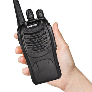 Baofeng BF-888S Walkie Talkie 2W 휴대용 휴대용 핸드 헬드 Baofeng 888S WTIH 이어폰 UHF 400-480MHZ 16CH 양방향 CB 무선 전압