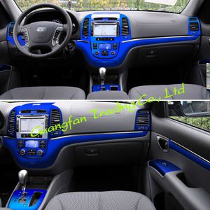 Für alte Hyundai SantaFe 2006–2012, selbstklebende Autoaufkleber, 3D-5D-Carbonfaser-Vinyl und Aufkleber, Styling-Zubehör