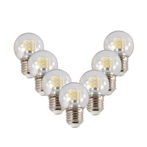 6PCS LED-lampa lampor 220V glödlampor Magiska bönor G45 6W 9W 12W Hög ljusstyrka Lampada Bombilla Leds E27 Spotlight Hängande bordslampa