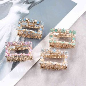 Hair Accessories Jewelry Gripping Clip Female Bangs pin Back of Head Curling Headdress pin Korean Version Fixed Fashion