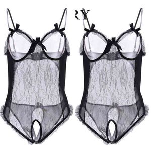 NXY Sexy Lingerie Erotische Voor Vrouwen Sex Ondergoed Porno Lady Dress Hot Lace Open Bh Kruis Kostuum Nuisette 1217