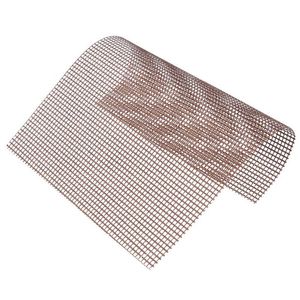 Ny Non-Stick Grill Mat Grill Pad BBQ Verktyg Återanvändbar PTFE Belagd glasfiber Mesh Grillmat Rökare Matlagning Linje Utomhus Barbeque Ewe7522