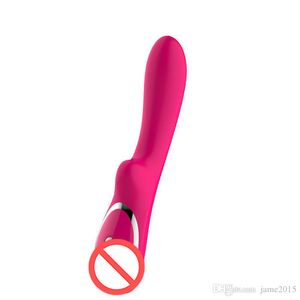 Magnetiska laddningsvibratorer Sexleksaker för kvinna 10 Frekvens vibrerande dildo anal vibrator magiska trollstav massager vuxna sexprodukter zizz