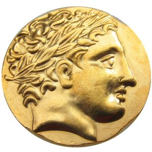 G (16) Yunanistan antik altın kaplama zanaat kopya paraları metal ölür fabrika fiyatı