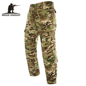 Mege multiuso bolsos táticos ripstop calças, calças de carga urbanas macacão Mens roupas, calças ocasionais do exército H1223