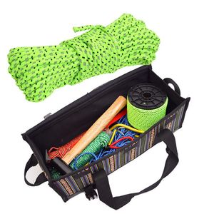 5/10/20/100M Nylon Green Reflective String Tent Rope Umbrella Paracord High Quality Rescue Ropes Camping Hiking Tent Accessory