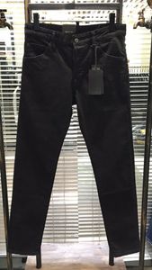 Najnowszy Design Arrivals Męskie Dżinsy Designer Czarne Spodnie Casual Mężczyźni Spodnie Wysokiej jakości High Street Biker Luxyys Denim Spodnie Rozmiar W28-W38