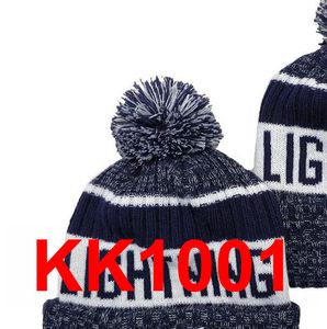 Yeni Lighing Hockey 2021 Sıcak Beanie Pom Knit Hats Mavi Beyzbol Futbol Basketbol Sport Beanies Mix Maç Siparişi Tüm Kapaklar A0