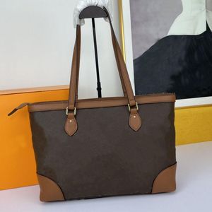 Moda grande saco de compras mulheres bolsa bolsa clássica letra imprime crossbody sacos retrô flor velha novo material bloqueio de cor