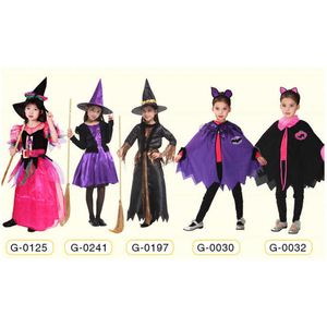 costumi di halloween per bambini gril bambino spaventoso strega vampiro cosplay travestimento carnevale vestito anime vestiti natale medievale Y0913