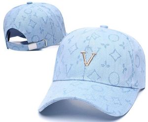 high Quality V Letters Casquette Adjustable Snapback Hats Canvas Men Women Outdoor Sport Leisure Strapback European Style Sun Hat Baseball Cap for gift a12