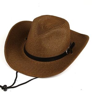Mäns Västra Cowboy Cap Ladies Tide Beach Hattar Sommar Haw Hat Mode Accessoarer Sunshade Caps Wide Brim