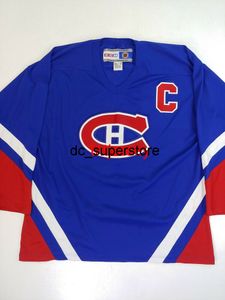 maglia personalizzata a buon mercato Montreal Canadiens CCM Hockey Billy #50 Stitch qualsiasi nome numerico MAGLIE HOCKEY BAMBINO DA UOMO XS-5XL