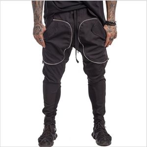 Men Pants Compress Joggers Leggings Fitness Workout Summer Sport Male Trousers Breathable 210715