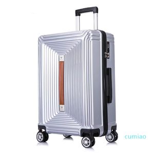 Väskor Ankomst Väska Box Wheel Bagage PC + ABS Travel Case Rolling Trolley 20 