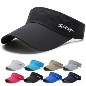 Wholesale korean visor hats for sale - Group buy Summer Outdoor Mens and Womens Sports Tennis Cap Visor Sun Hat Sun Hat Baseball Hat Korean Fashion Topless
