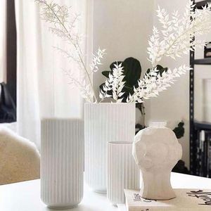 Dekorativa blommor kransar panda bambu silver gran blad guld och od￶dliga blad torkade br￶llopsdekoration vit rik p8r4