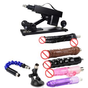 AKKAJJ Speed Adjustable Hands-free design Sex Furniture Thrust Machine gun with 3XLR Attachments