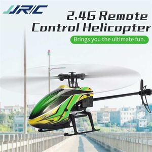 M05 RC Helicopter Altitude Hold 6Axis 4 Ch 2.4G Remote Control Electronic Aircraft Brush Quadcopter Drone Toys Plane 211104