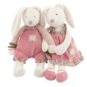 Baby Play Soft Plush Toys High Quality Lovely Rabbit Appease Doll Dolls Hold Muppet 33cm 210728