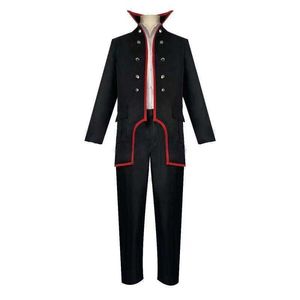 Costumi di Halloween Anime Mars Red Kurusu Shutaro Cosplay Maeda Yoshinobu Abiti uniformi Giacche Abbigliamento per prestazioni Y0913