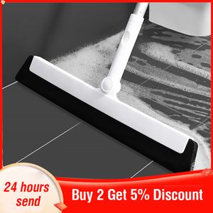 EVA Magic Non-sticky Wiper Telescopic Hand Push Sweeper for Cleaning Floor Squeegee Pet Hair Broom