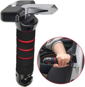 Pojazd wsparcia przenośnego 4 w 1 Asystent samochodowy Obsługa samochodu Cane Grab Pasek z Latarką LED Flaghlight Seatbelt Kreak