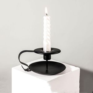 Uchwyty świecy Europejski Styl Kute Paught Malowanie Retro Teacup Holder Decoration Candlelight Dinner Creative